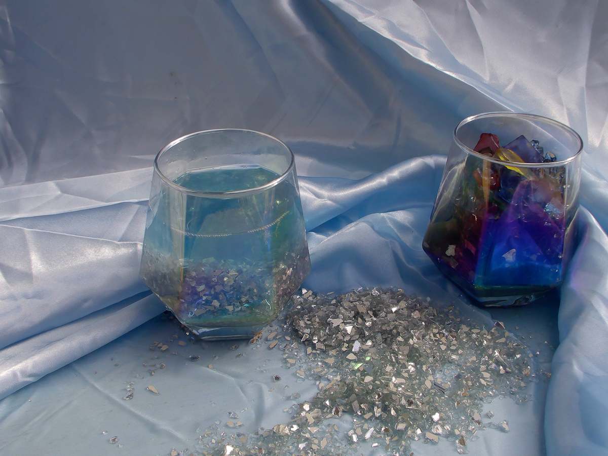 Enchanted Chalices Series 3 (unedited photography, limited edition of 3, displayed in a silver frame) by Michael Hanna 