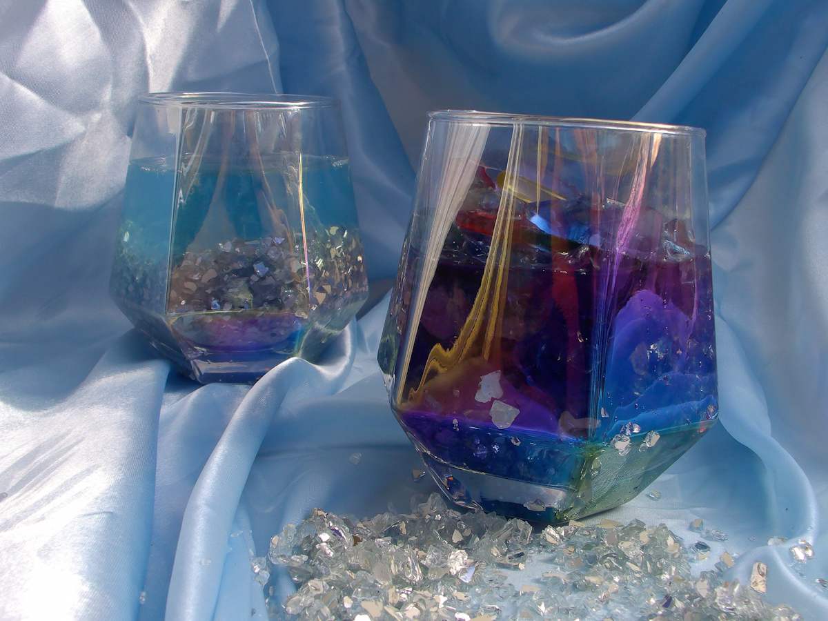 Enchanted Chalices Series 3 (unedited photography, limited edition of 3, displayed in a silver frame) by Michael Hanna 