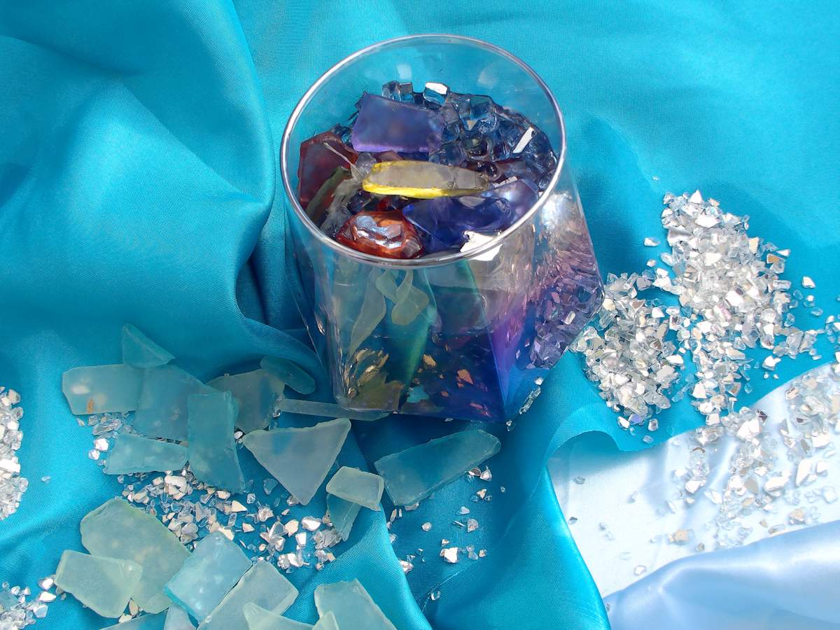 Enchanted Chalices Series 3 (unedited photography, limited edition of 3, displayed in a silver frame) by Michael Hanna 