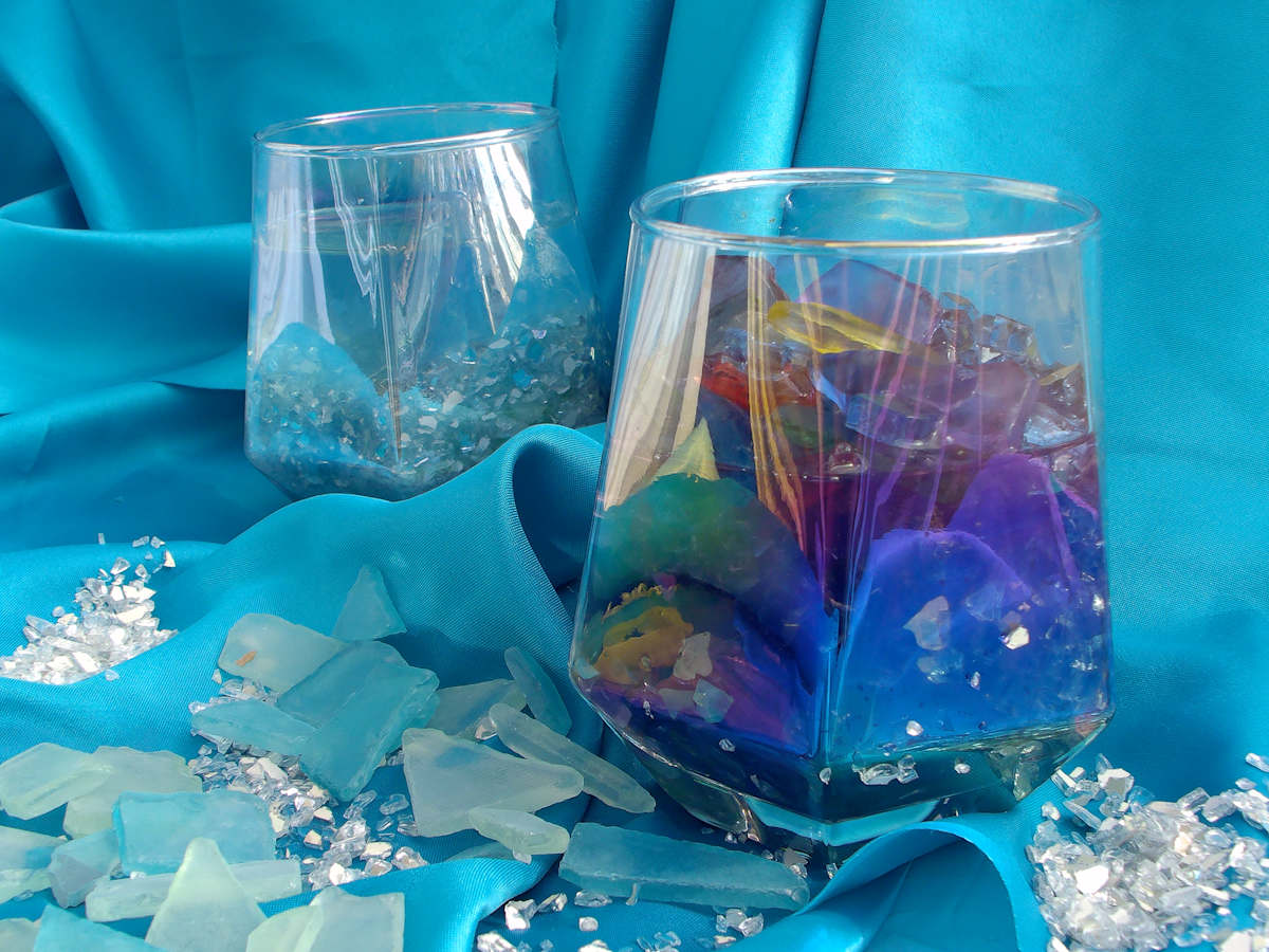 Enchanted Chalices Series 3 (unedited photography, limited edition of 3, displayed in a silver frame) by Michael Hanna 