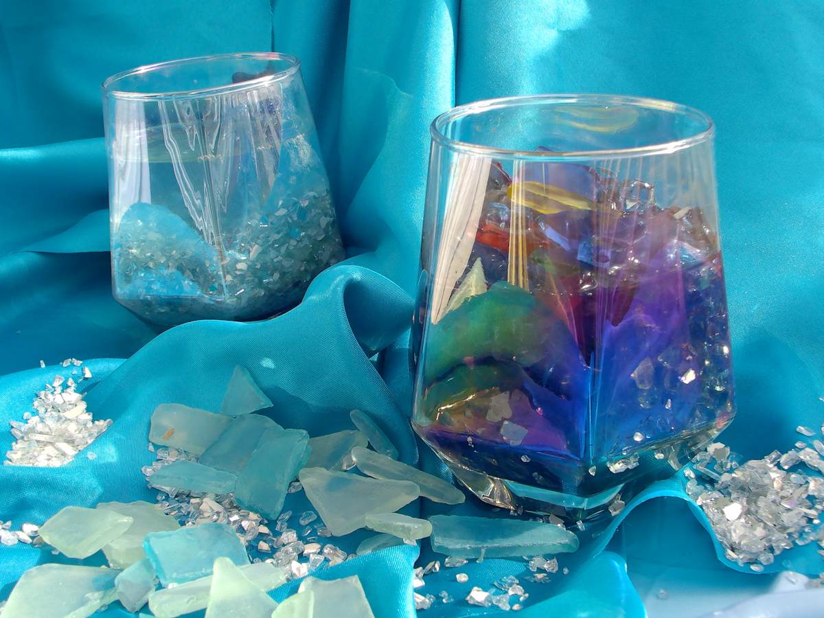 Enchanted Chalices Series 3 (unedited photography, limited edition of 3, displayed in a silver frame) by Michael Hanna 