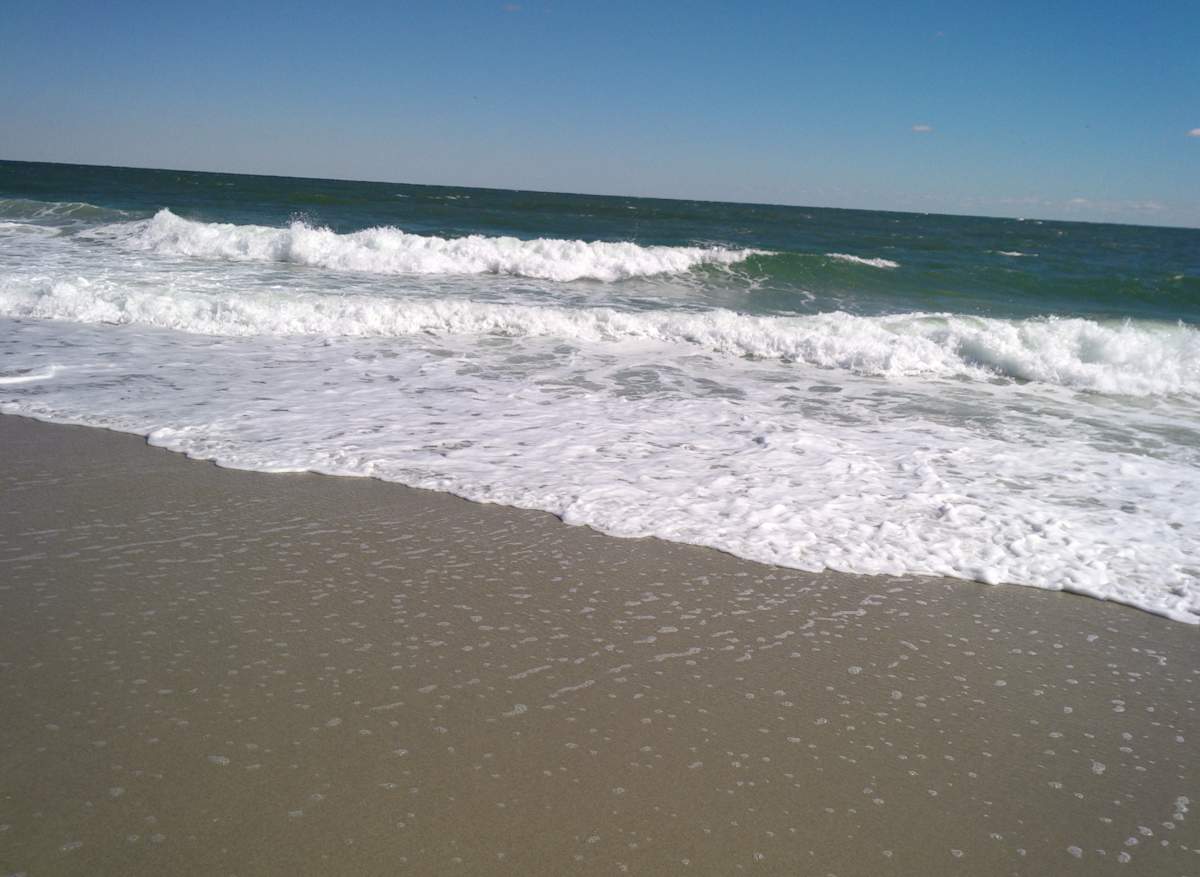 Point Pleasant Beach Series 4 (unedited photography, limited edition of 3, displayed in a silver frame) by Michael Hanna 