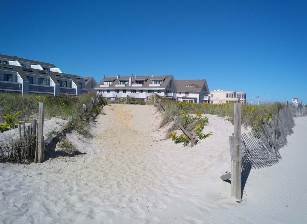 Point Pleasant Beach Series 4 (unedited photography, limited edition of 3, displayed in a silver frame) by Michael Hanna 