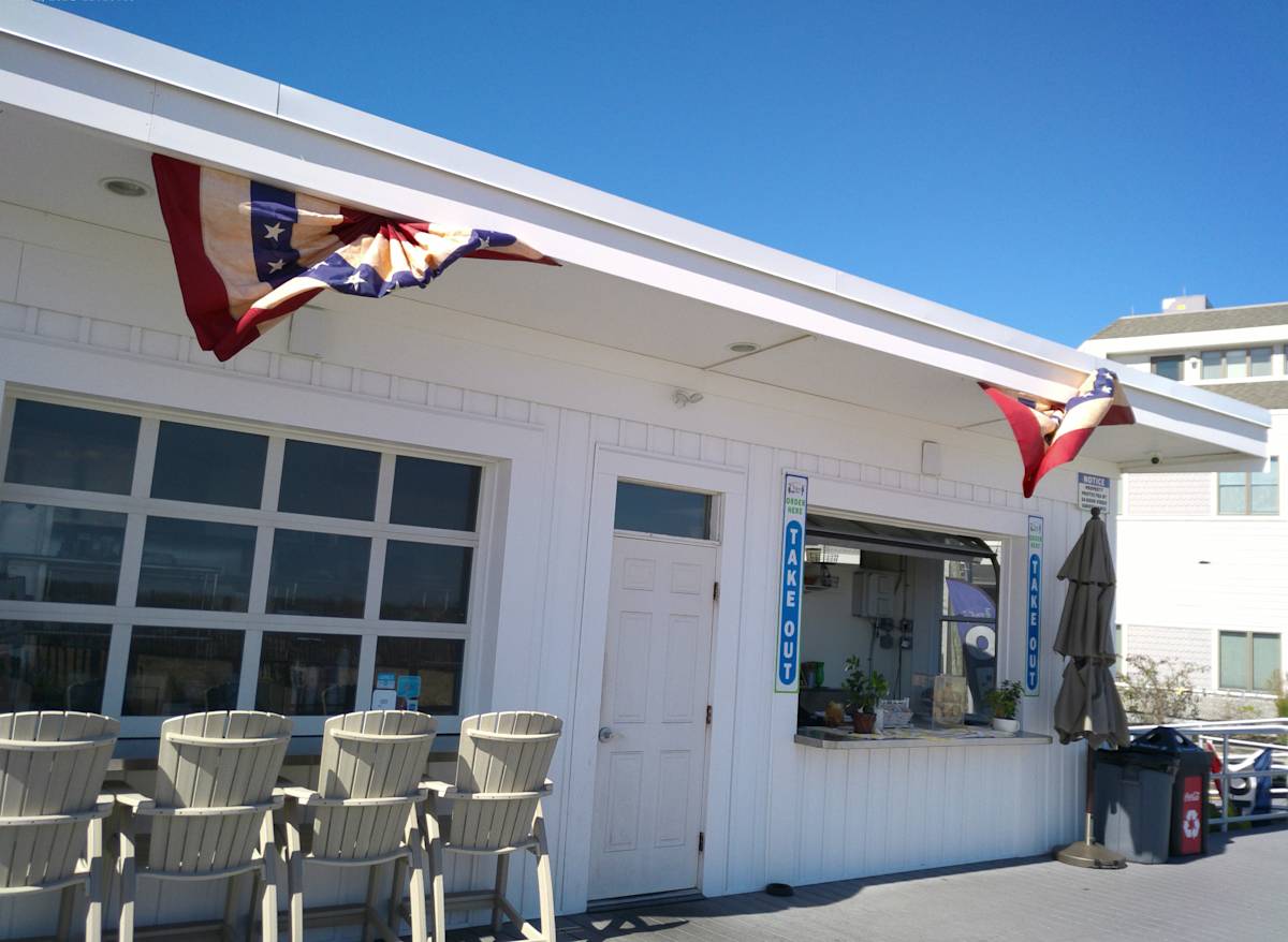 Point Pleasant Beach Series 4 (unedited photography, limited edition of 3, displayed in a silver frame) by Michael Hanna 