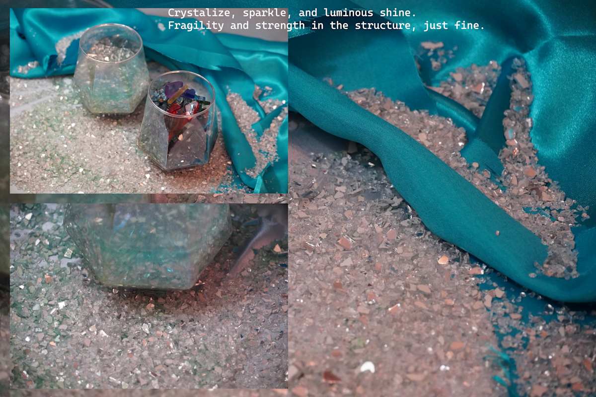 Photographic Assemblage (Series 2) - with unedited photography - printed in a limited edition of one by Michael Hanna 