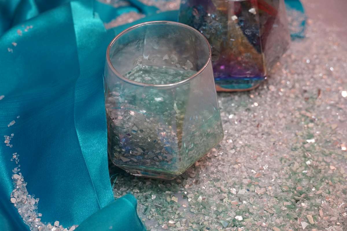 Enchanted Chalices Series 3 (unedited photography, limited edition of 3, displayed in a silver frame) by Michael Hanna 