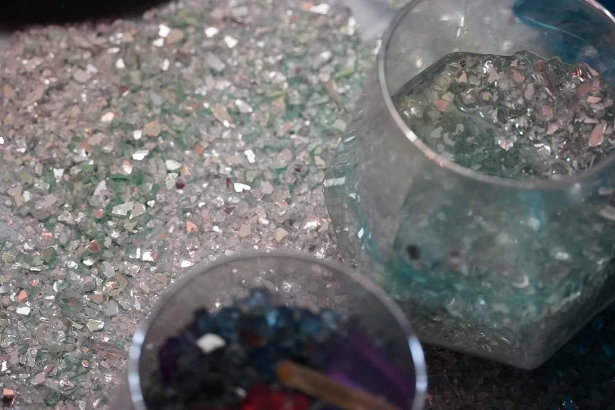 Enchanted Chalices Series 3 (unedited photography, limited edition of 3, displayed in a silver frame) by Michael Hanna 