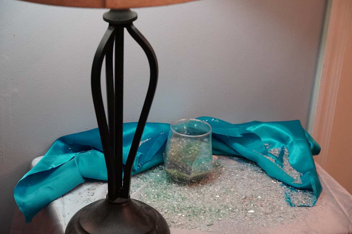 Enchanted Chalices Series 3 (unedited photography, limited edition of 3, displayed in a silver frame) by Michael Hanna 