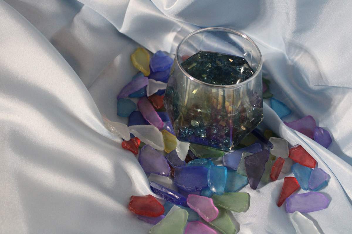 Enchanted Chalices Series 1 (unedited photography, limited edition of 3, displayed in a silver frame) by Michael Hanna 