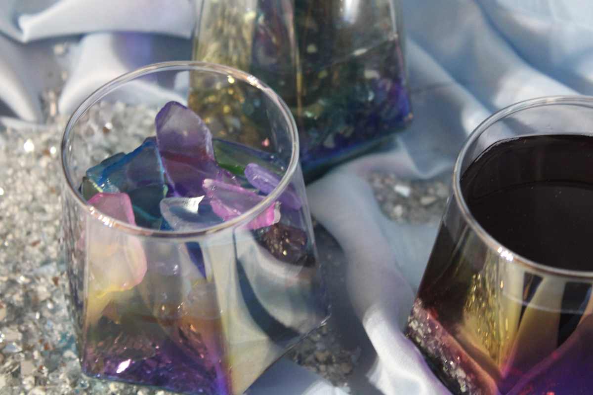 Enchanted Chalices Series 1 (unedited photography, limited edition of 3, displayed in a silver frame) by Michael Hanna 