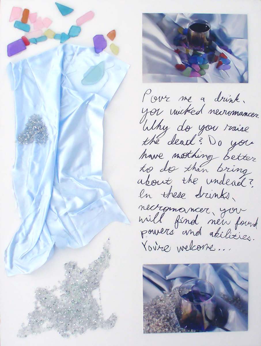 The Wicked Necromancer - Assemblage by Michael Hanna 