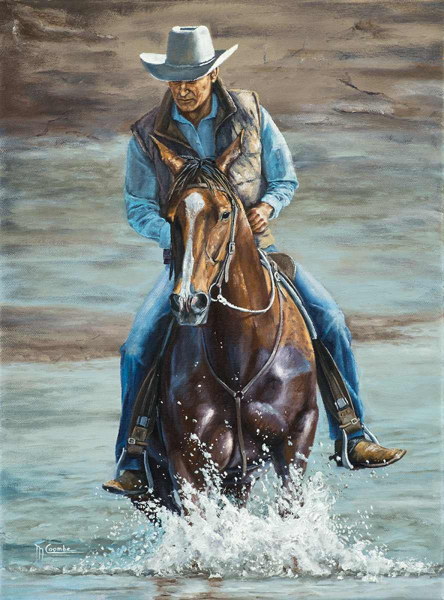 Wet Crossing by Mark Coombe 