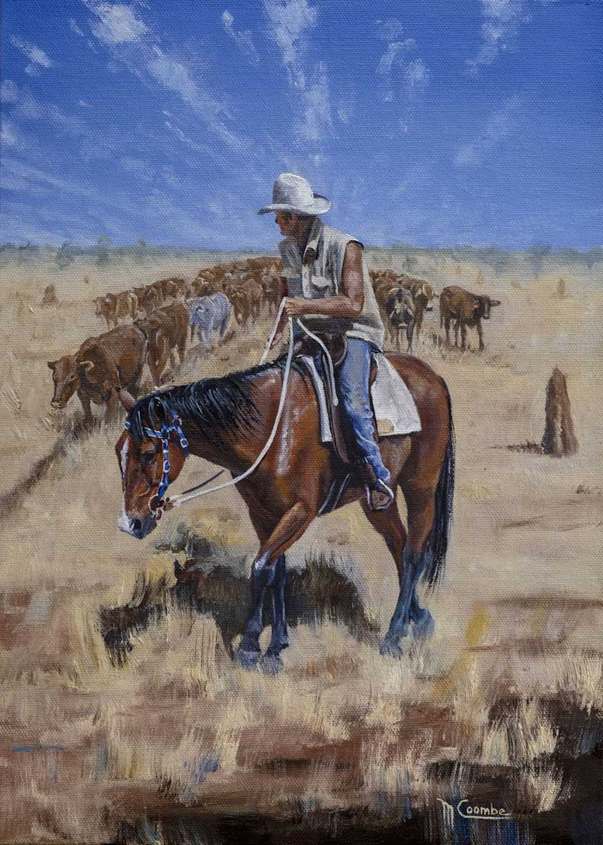 At the Front by Mark Coombe 