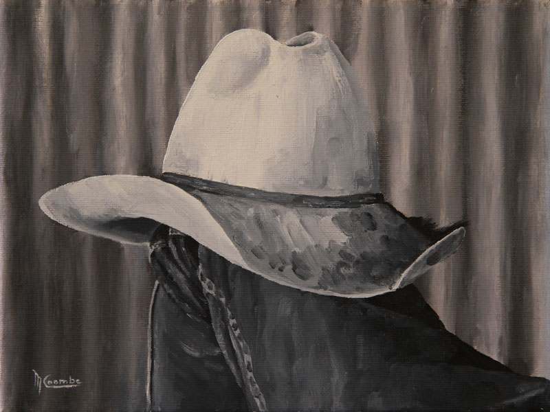 BW Hat by Mark Coombe 