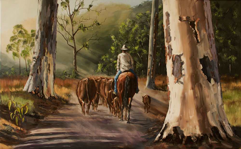 Taking them home by Mark Coombe 