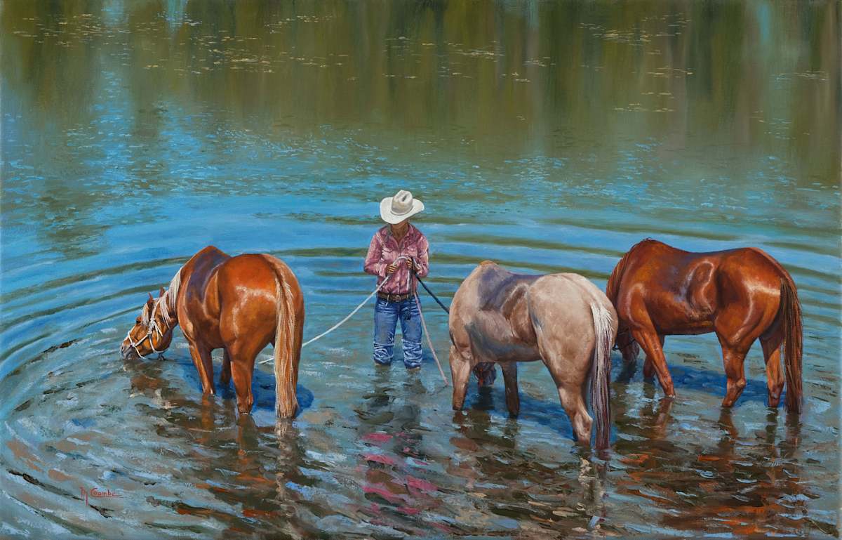 Cool Reflections by Mark Coombe 