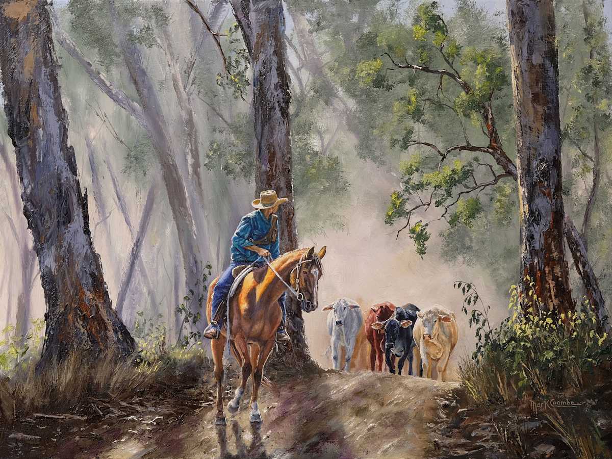 Dusty Ridge by Mark Coombe 