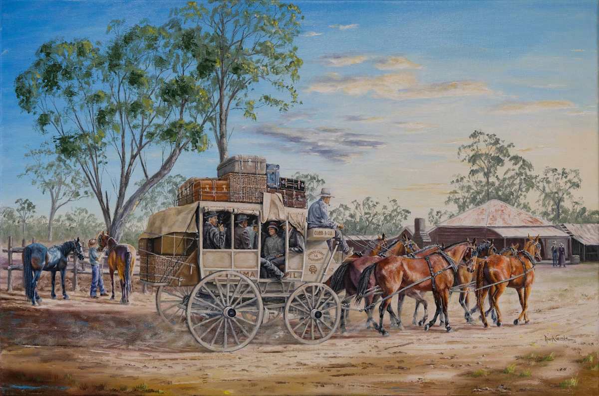 Leaving Waldegrave by Mark Coombe, Image 1.