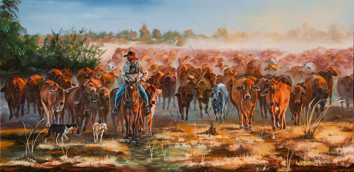 Out the front by Mark Coombe 