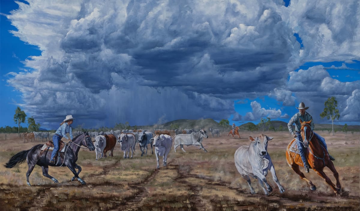 Trouble Brewing by Mark Coombe, Image 1.