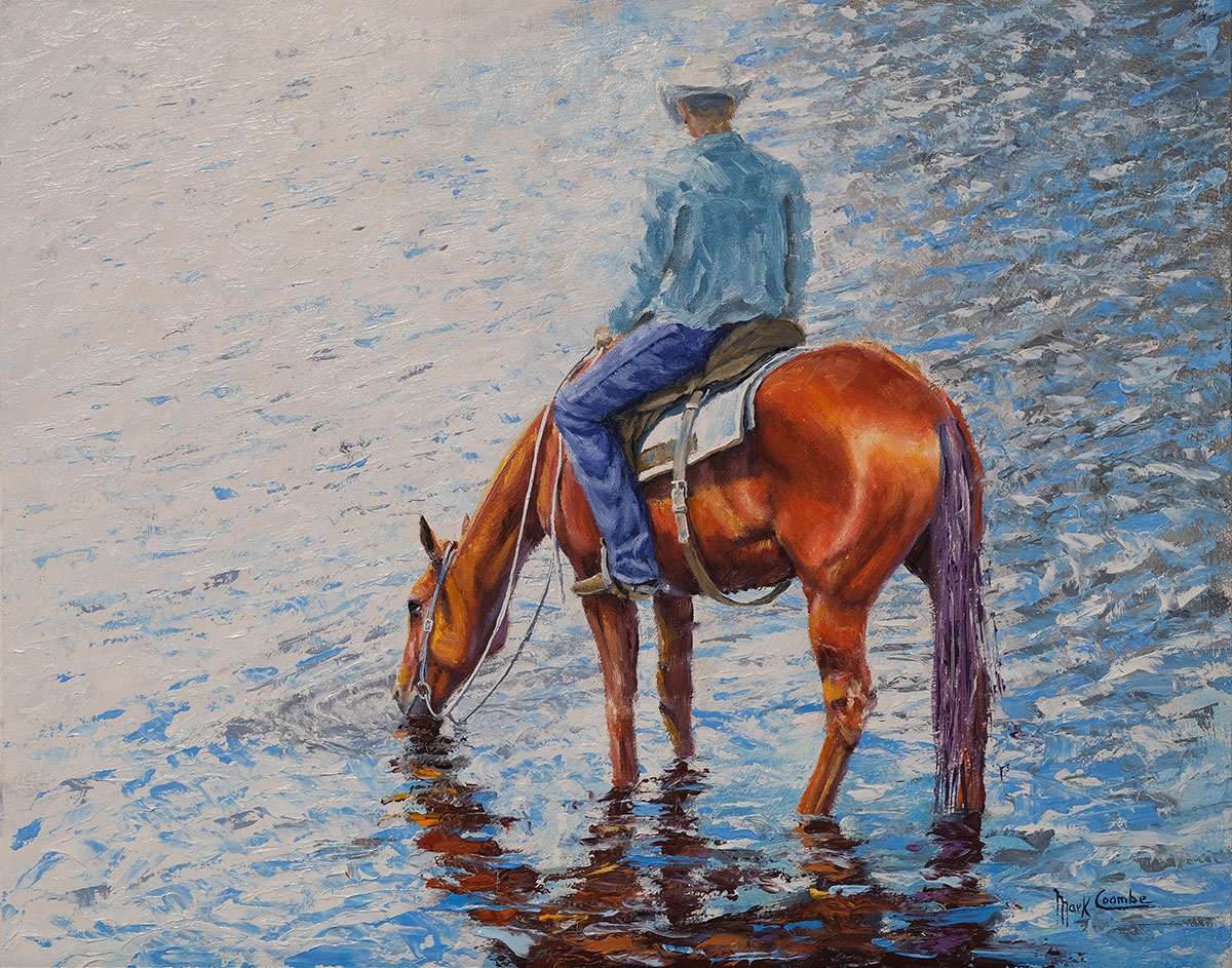 Simple Reflection by Mark Coombe 