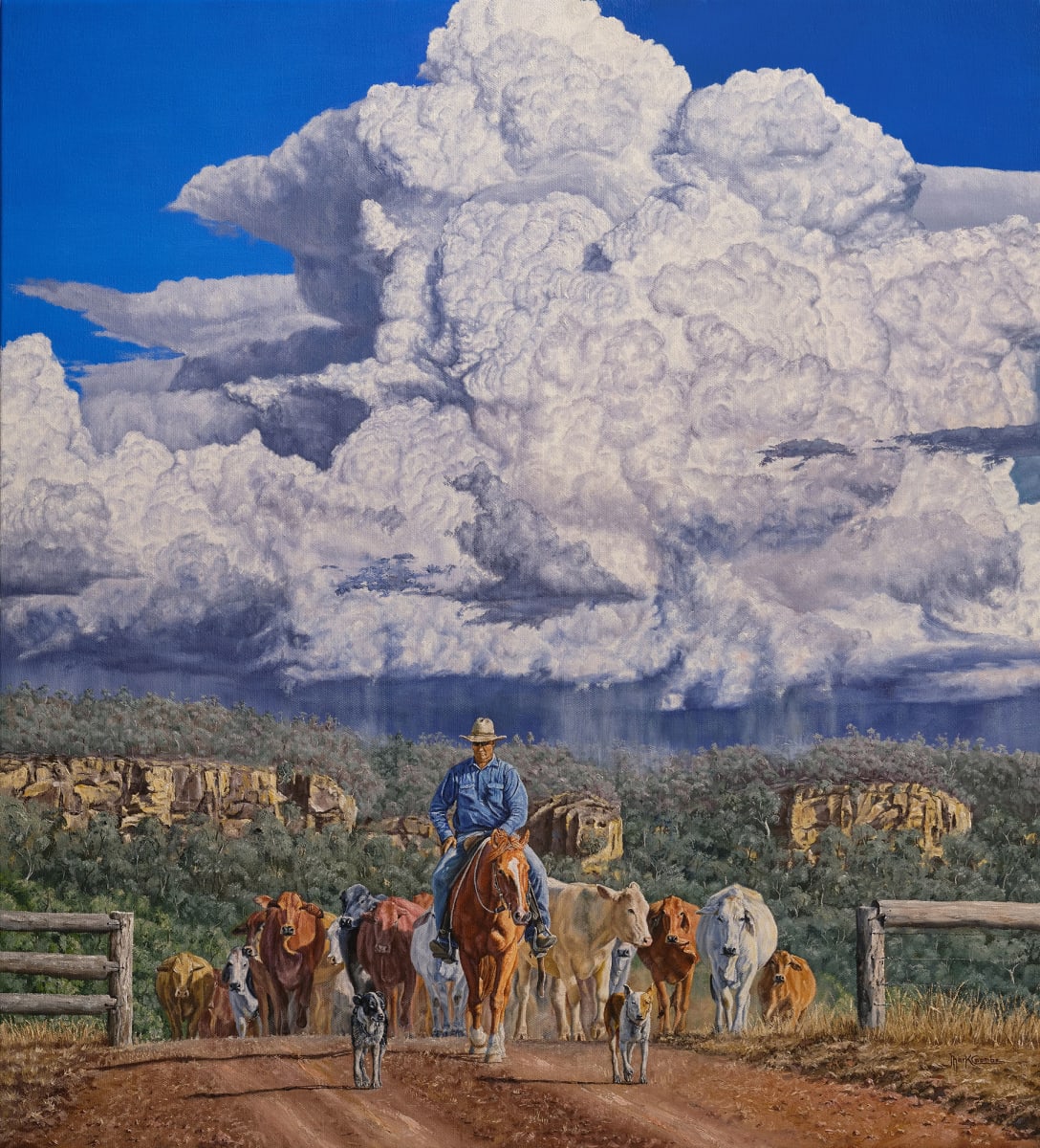 Calm before the Storm by Mark Coombe 