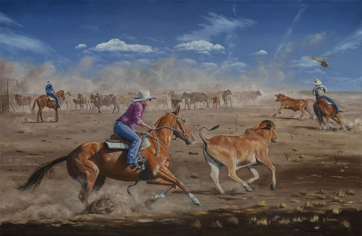 Trouble in the Yards by Mark Coombe 