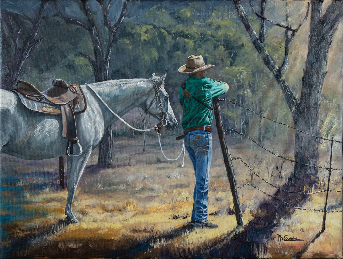 Wire Gate by Mark Coombe 
