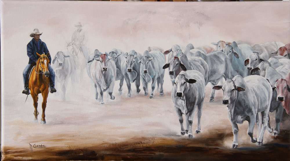 Bringing them in by Mark Coombe 