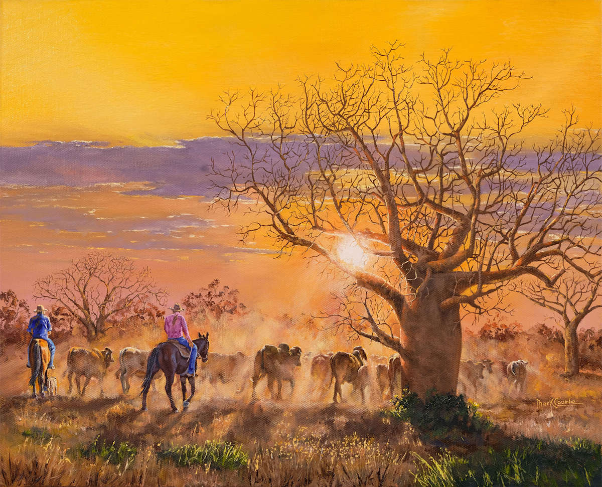 Kimberley Sunset by Mark Coombe 