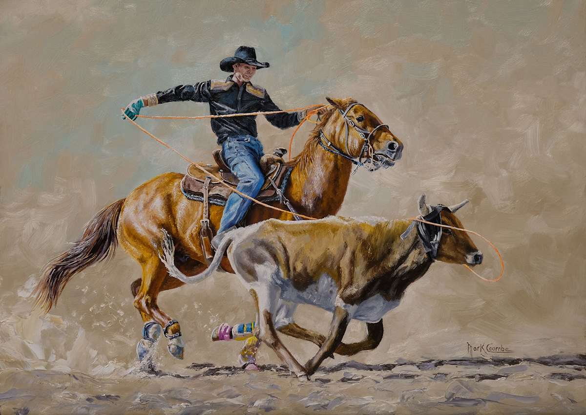 Roping by Mark Coombe, Image 1.