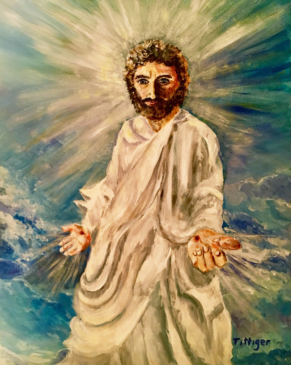 JESUS GLORIFIED by Colleen Tittiger 