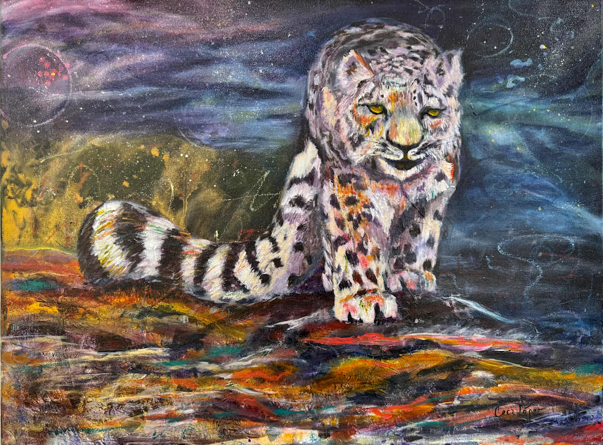 Adventures of a Snow Leopard by Ceci Lopez  Image: Full picture