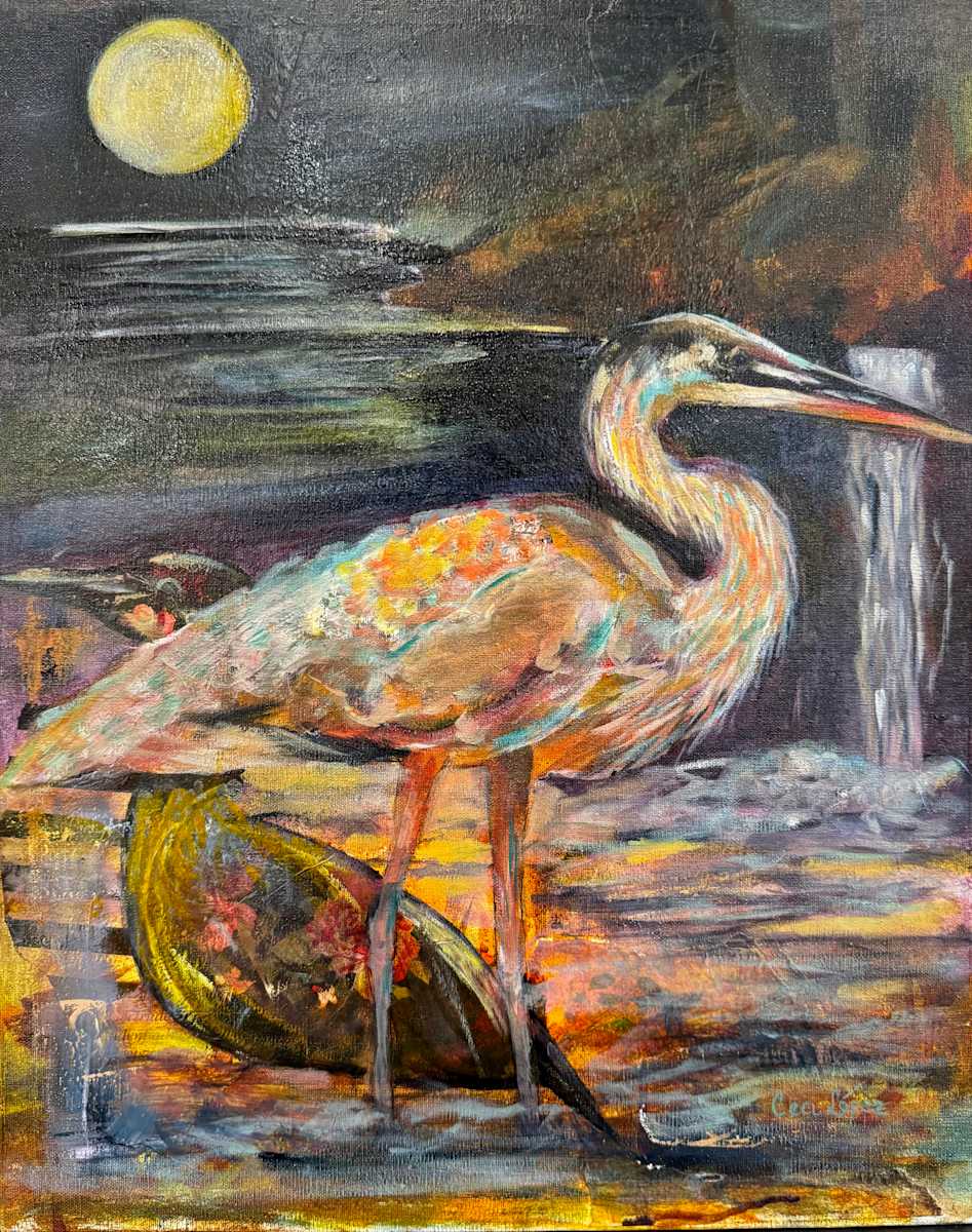 Midnight Reflections by Ceci Lopez 