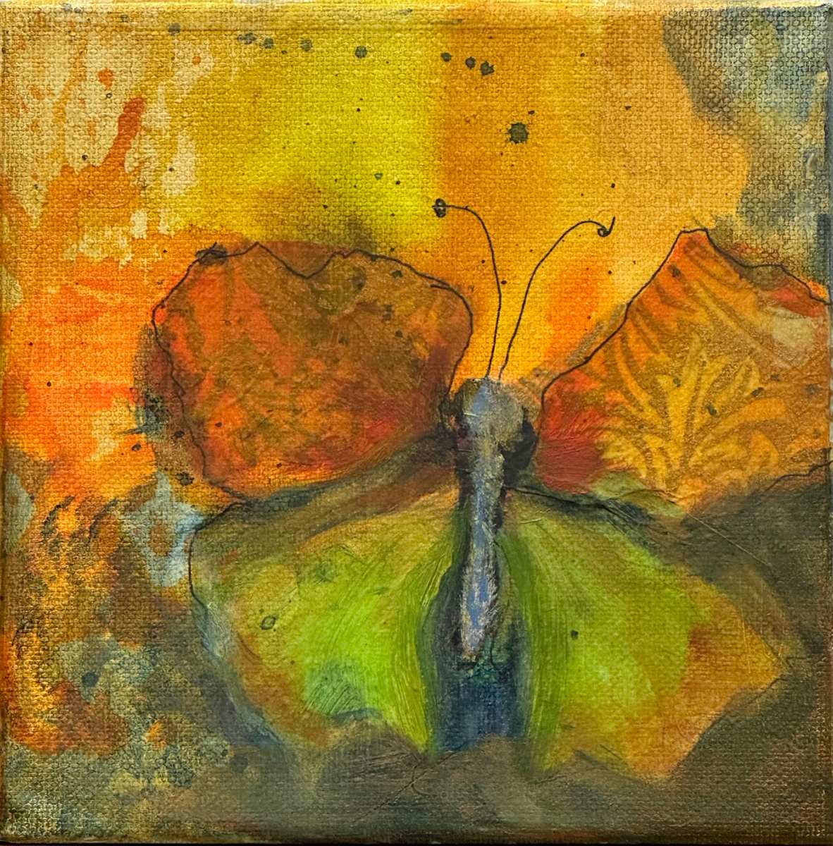 Fire Within #1 by Ceci Lopez 