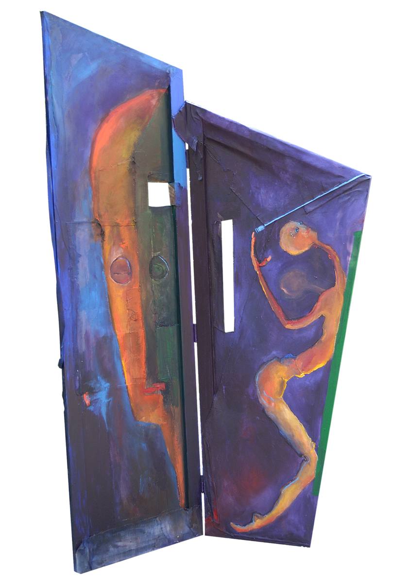 firelight dreams (inside) by bert leveille  Image: inside of screen
