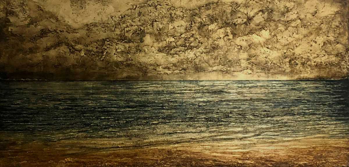 Gold Seascape by Jo Walton 