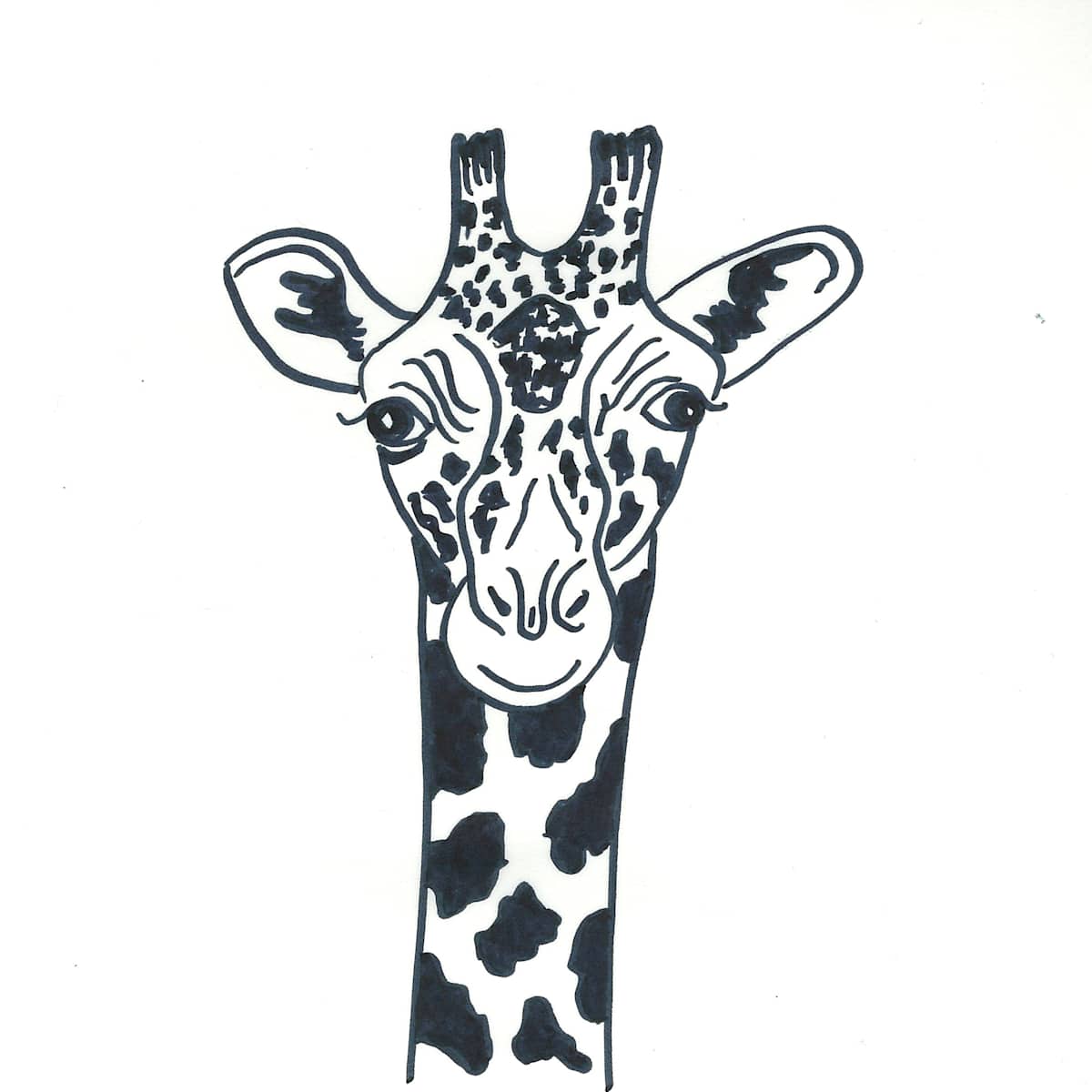 Giraffe by Janet Danforth 