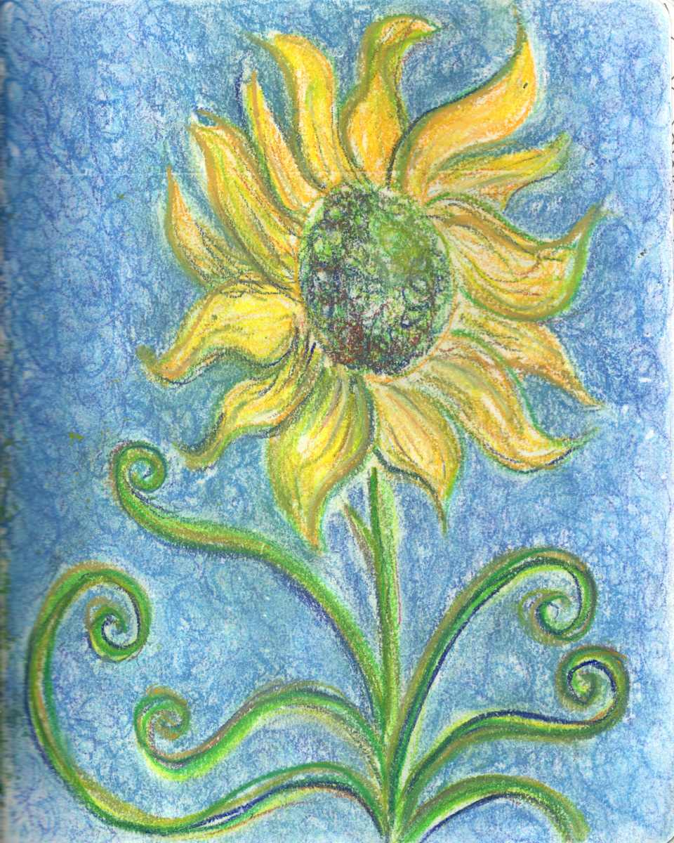 Sunflower by Janet Danforth, Image 1.
