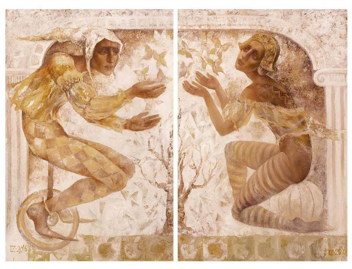 Play #3 (Diptych) by Tatiana Zimina, Image 6.