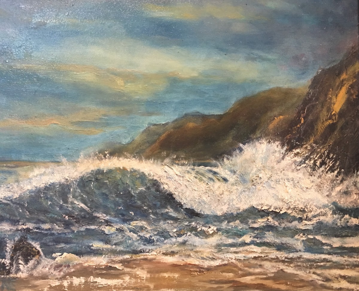 Surgent Sea by nancy earle 