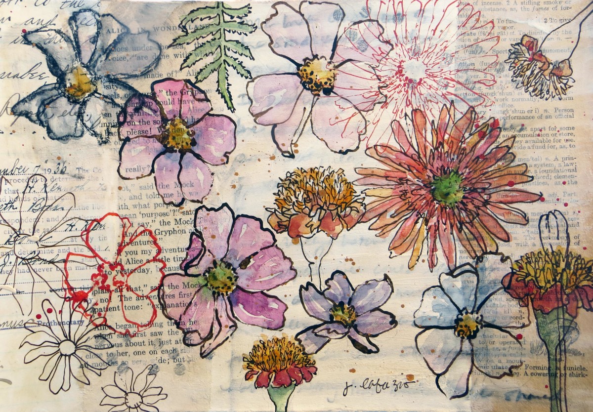 Frida's Bouquet by Jane LaFazio 