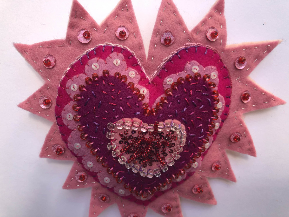 Milagro (Pink and Red) by Jane LaFazio 