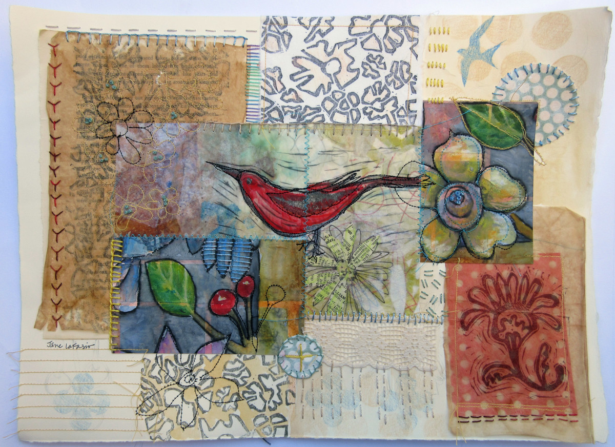 Late Summer Garden by Jane LaFazio 