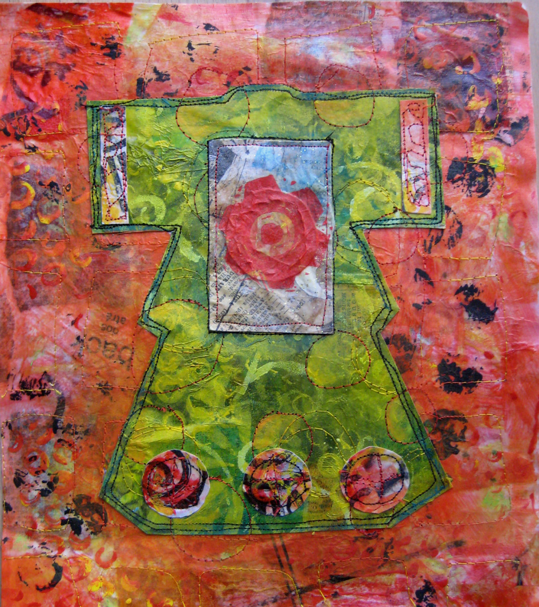 Graffiti Kimono by Jane LaFazio 