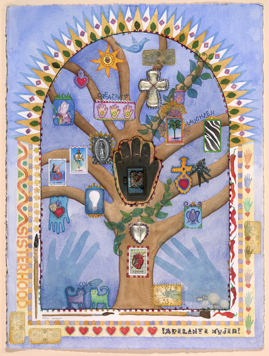 Tree of Life ~ Heart in Hand by Jane LaFazio 