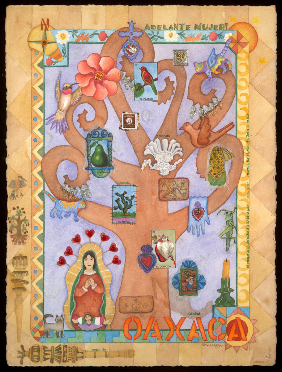 Tree of Life ~ Oaxaca by Jane LaFazio 