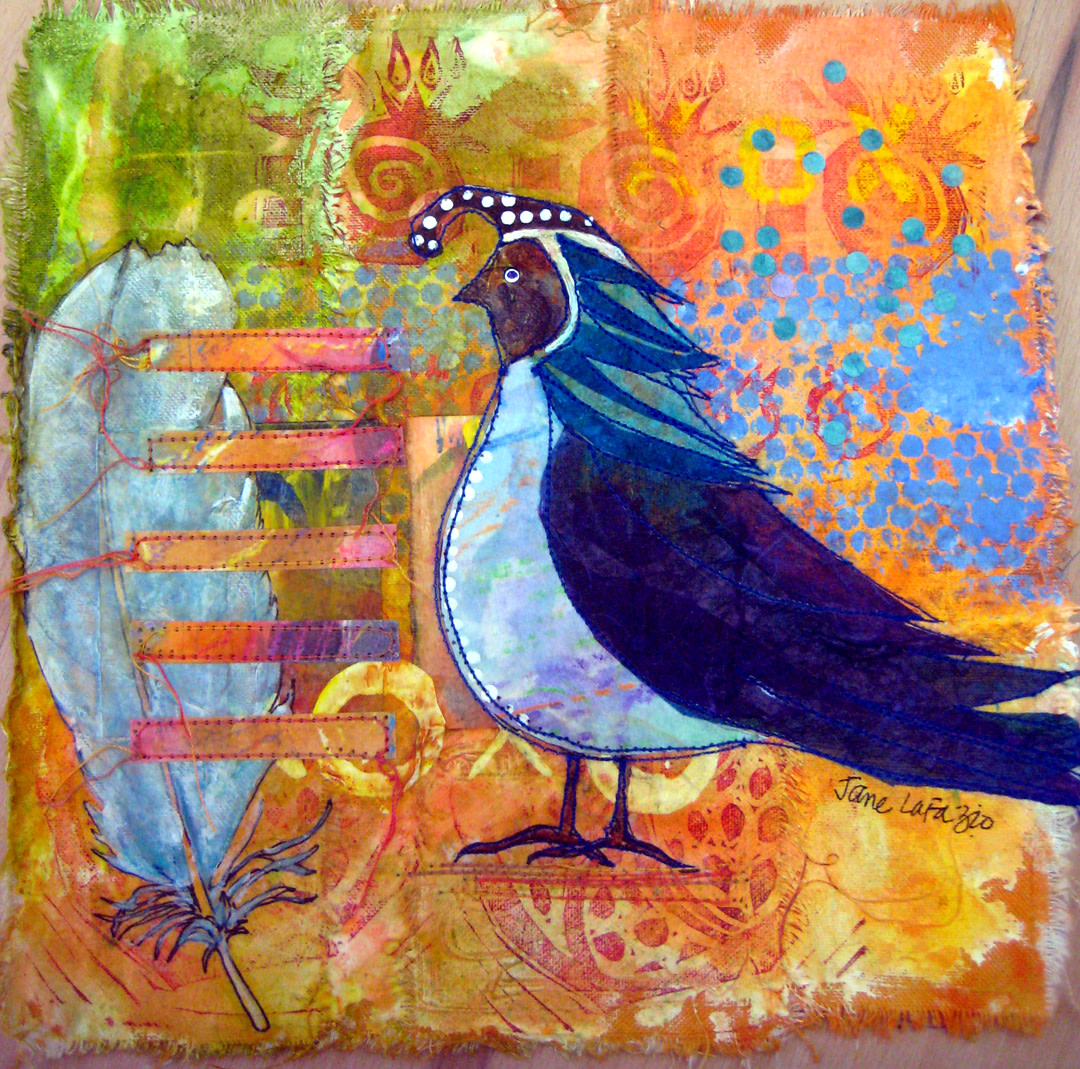 Chubby Quail by Jane LaFazio 