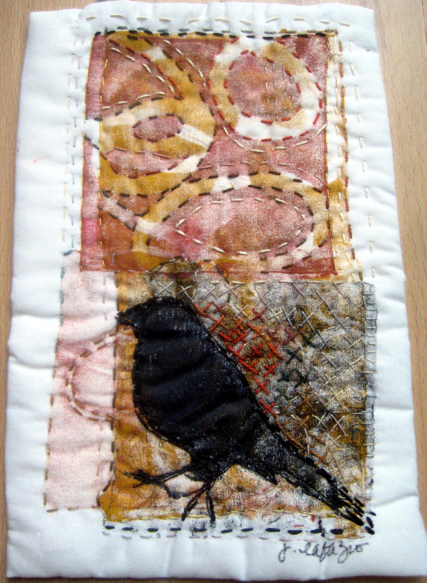 Crow Cursive by Jane LaFazio 