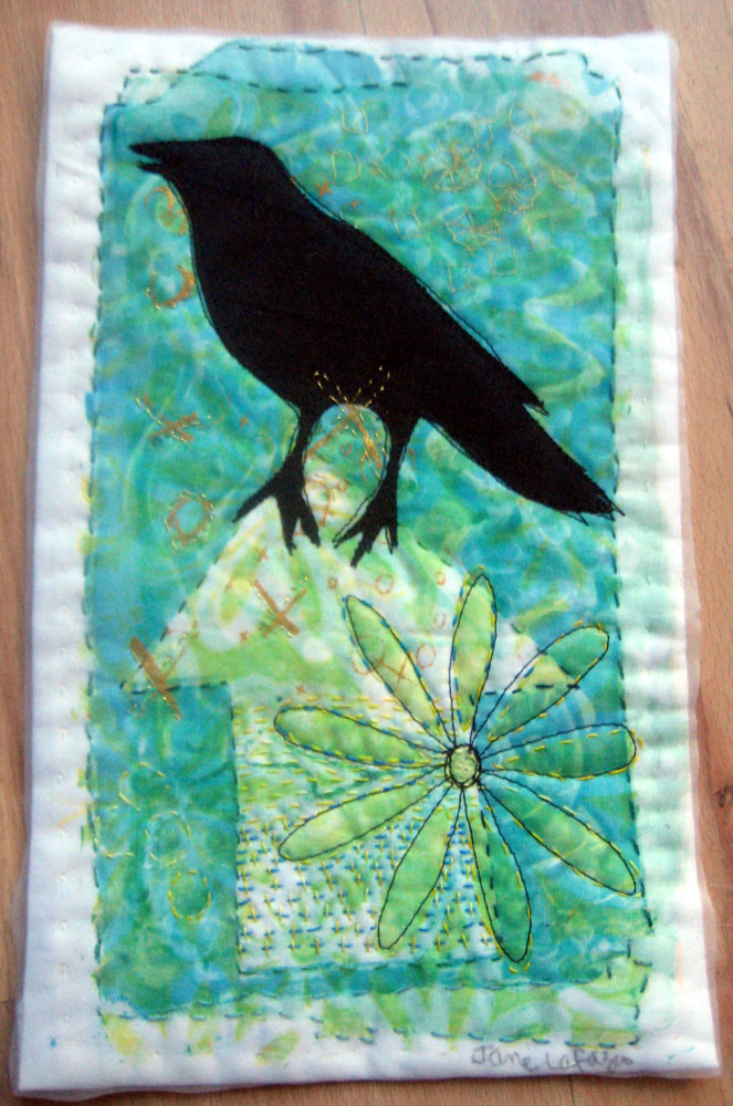 Green House Crow by Jane LaFazio 